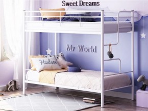 Двухъярусная кровать Севилья-4 белый в Губахе - gubaha.magazinmebel.ru | фото