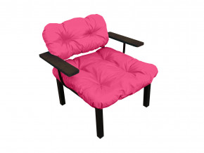 Кресло Дачное розовая подушка в Губахе - gubaha.magazinmebel.ru | фото