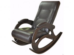 Кресло-качалка К 5/3 коричневое в Губахе - gubaha.magazinmebel.ru | фото