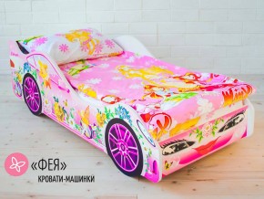 Кровать детская машина Фея в Губахе - gubaha.magazinmebel.ru | фото
