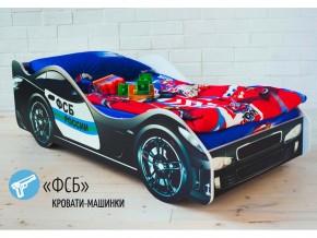 Кровать детская машина ФСБ в Губахе - gubaha.magazinmebel.ru | фото