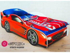 Кровать детская машинка Мерседес в Губахе - gubaha.magazinmebel.ru | фото