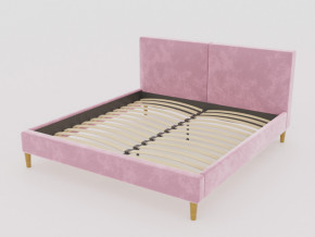 Кровать Линси 1800 розовый в Губахе - gubaha.magazinmebel.ru | фото