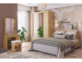 Спальня Виктория-1 дуб крафт золотой в Губахе - gubaha.magazinmebel.ru | фото
