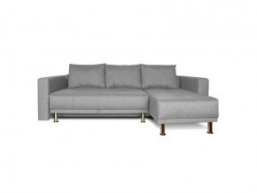 Угловой диван серый Некст с подлокотниками Melange в Губахе - gubaha.magazinmebel.ru | фото